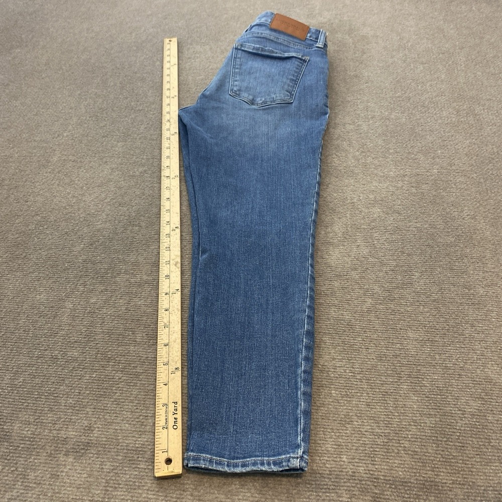 Lucky Brand Blue Faded Straight-Leg Jeans - Picture 10 of 13